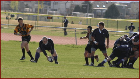 joe_mack Joe Mack stepped in to play the 9-man and electrified the field with blazing passes