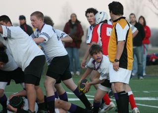 Colorado Youth Rugbys   Tigers Rugby Mikey East HS Angels Smother Tigers Rugby